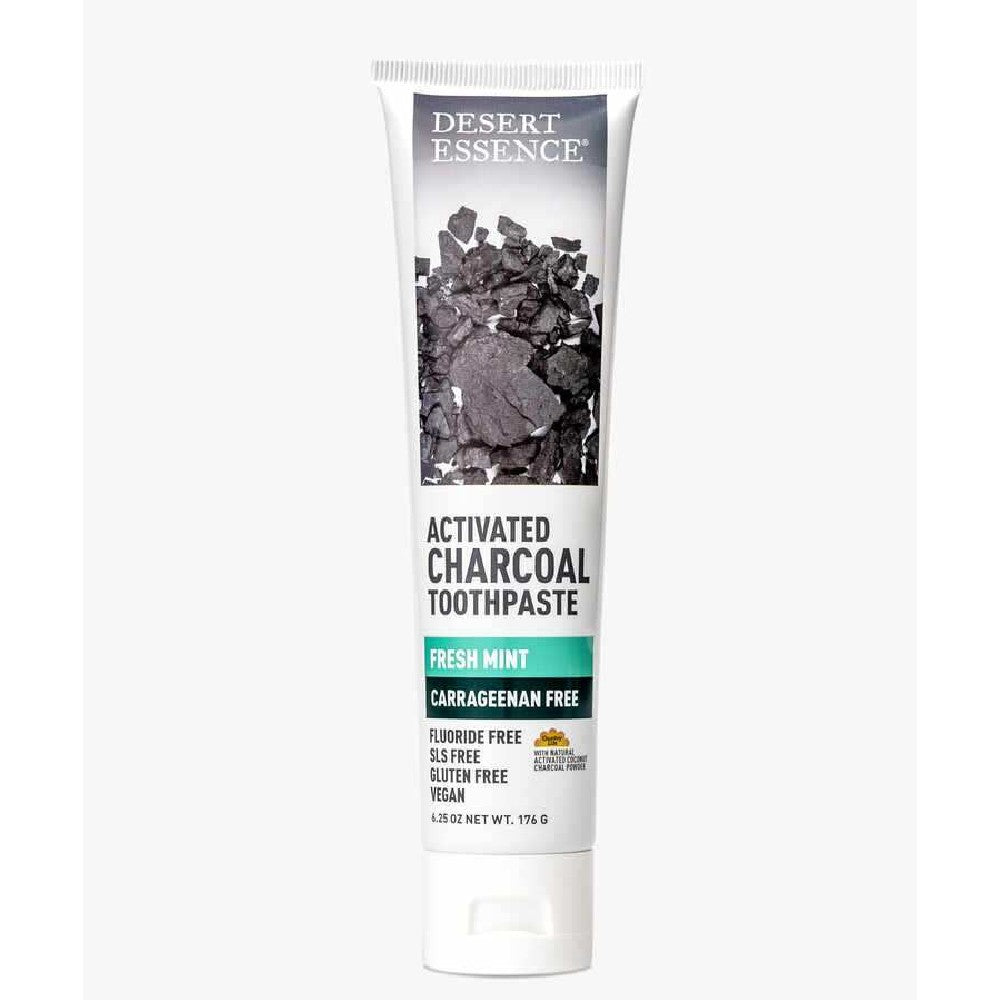 Activated Charcoal Carrageenan Free Toothpaste - Dessert Essence