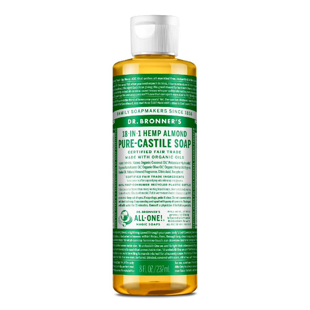 Pure-Castile Liquid Soap - Dr Bronners
