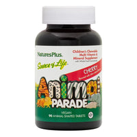 Thumbnail for Animal Parade Multivitamin Children’s Chewables - Cherry - My Village Green
