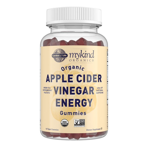 mykind Organics Apple Cider Vinegar Energy - Garden of Life