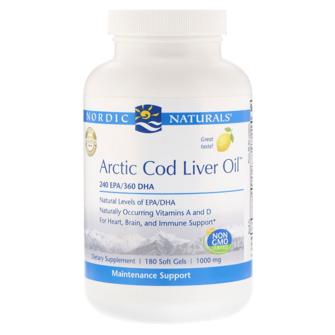 Arctic Cod Liver Oil 1000Mg - My Village Green