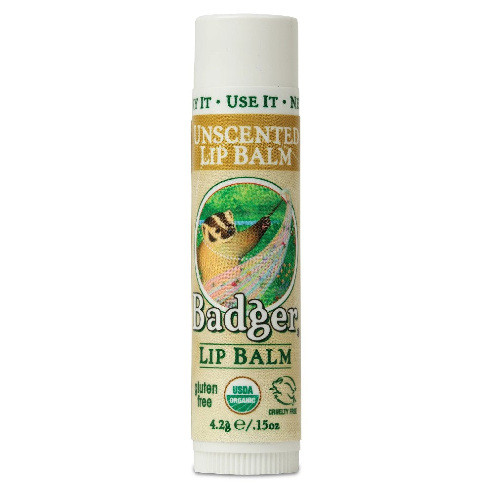 Classic Lip Balm - Unscented - Badger