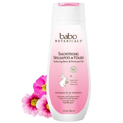 Smoothing Detangling Shampoo & Wash - Babo Botanicals