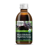 Thumbnail for Black Elderberry NightTime Syrup - Gaia Herbs