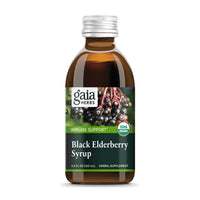 Thumbnail for Black Elderberry Syrup - Gaia Herbs