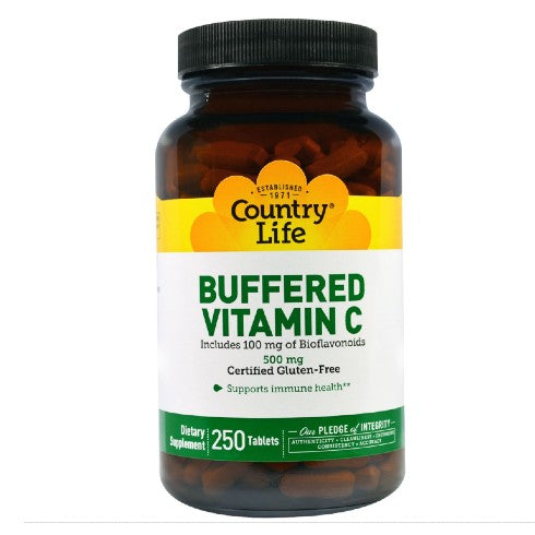 Buffered Vitamin C 500 mg - Country Life