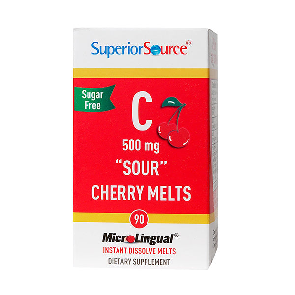 Vitamin C 500 mg “Sour” Cherry Melts