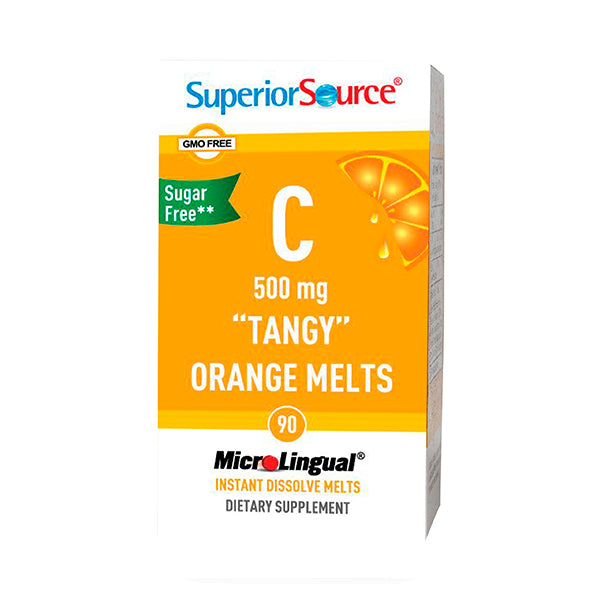 Vitamin C 500 mg “Tangy” Orange Melts
