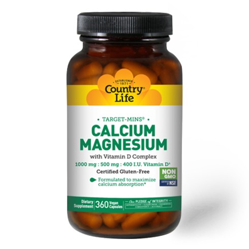 Calcium Magnesium with Vitamin D Complex - Country Life