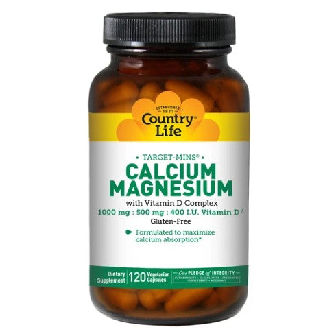 Calcium Magnesium with Vitamin D Complex - Country Life