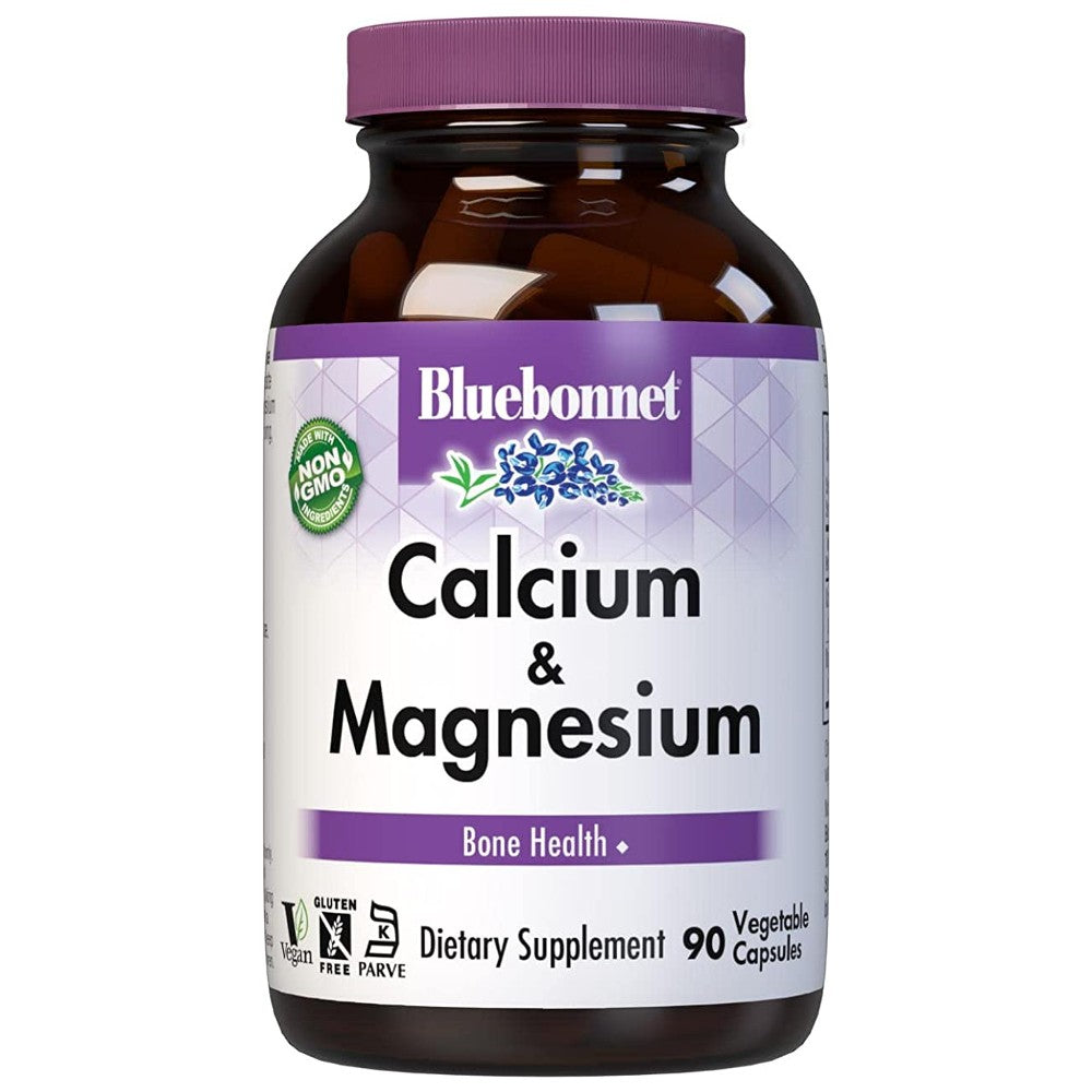 Calcium Plus Magnesium - Bluebonnet