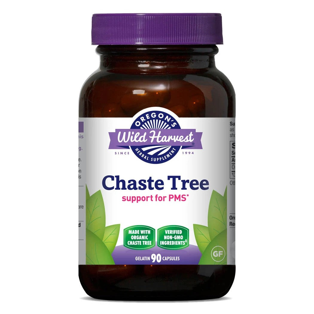 Chaste Tree, Organic Capsules - My Village Green
