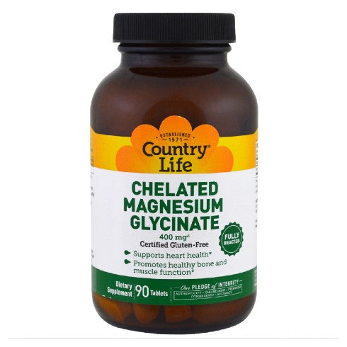 Chelated Magnesium Glycinate - Country Life