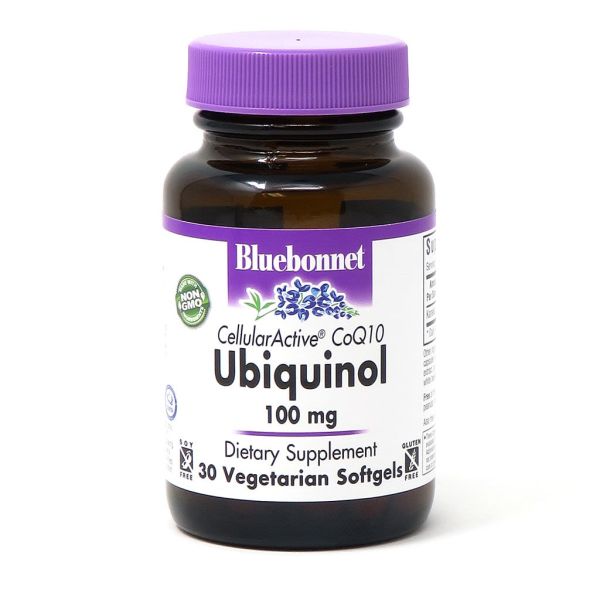 Cellular Active COQ10 Ubiquinol 100 mg - Bluebonnet