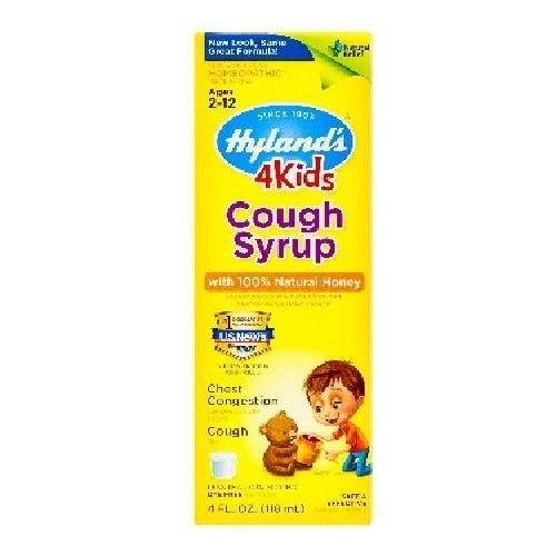 4 Kids Cough Syrup with Natural Honey