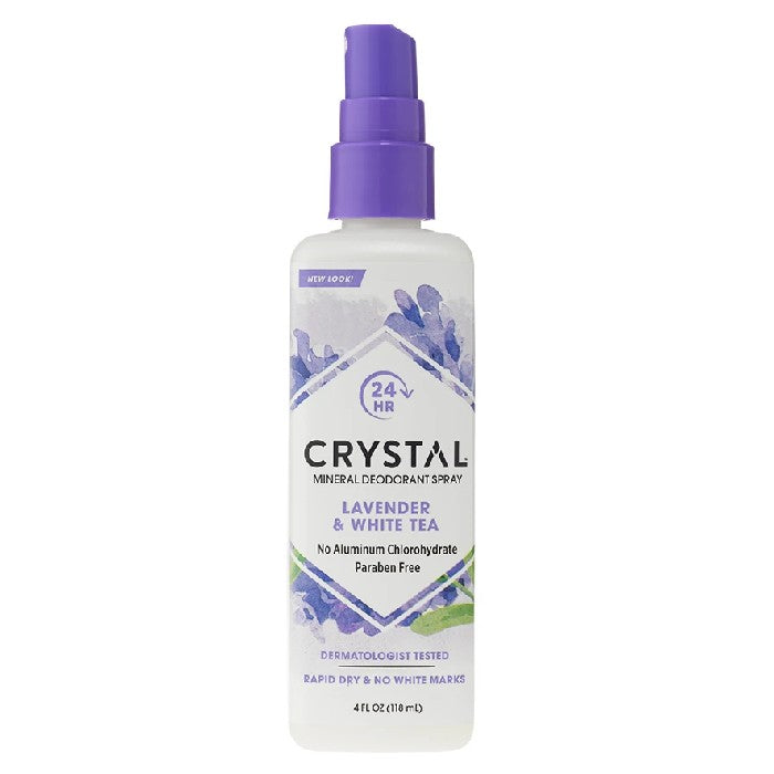 Mineral Deodorant Spray Lavender & White Tea - Crystal
