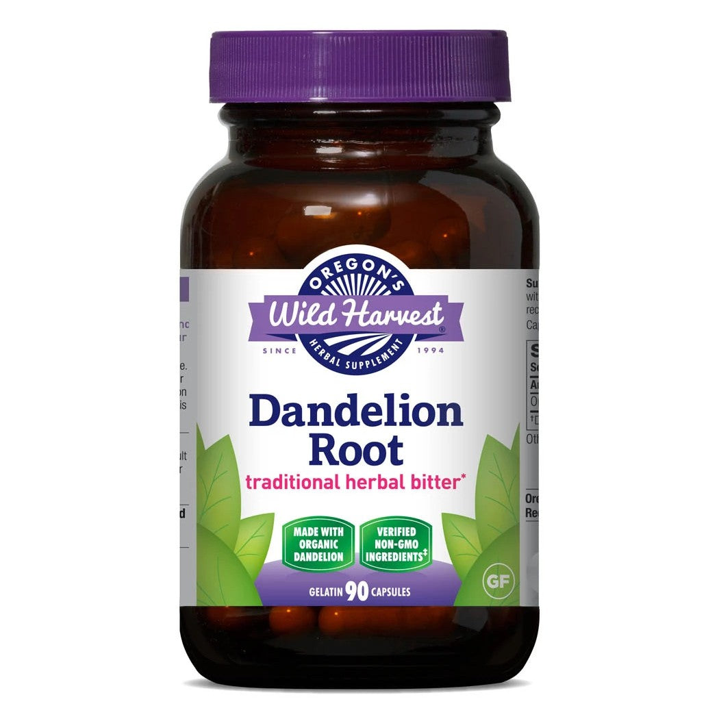 Dandelion Root, Organic Capsules - My Village Green