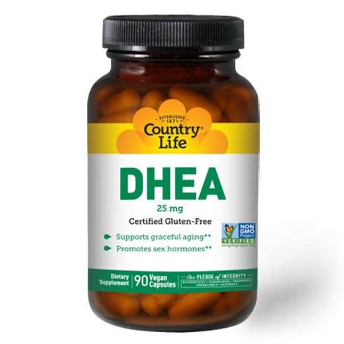 DHEA 25 mg - Country Life