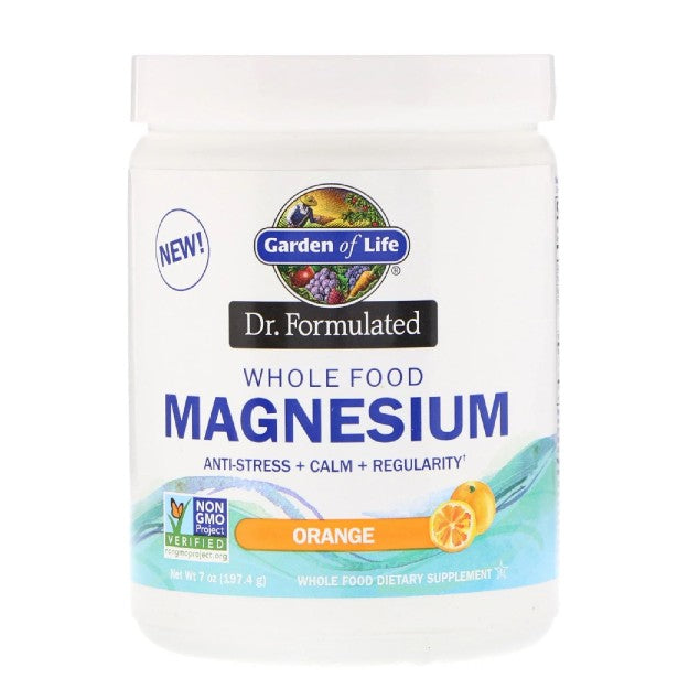 Dr. Formulated Whole Food Magnesium Orange - Garden of Life