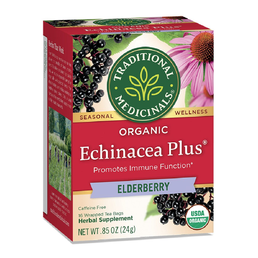Organic Echinacea Plus Elderberry Tea