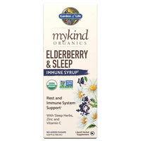 Thumbnail for mykind Organics Elderberry & Sleep Immune Syrup - Garden of Life