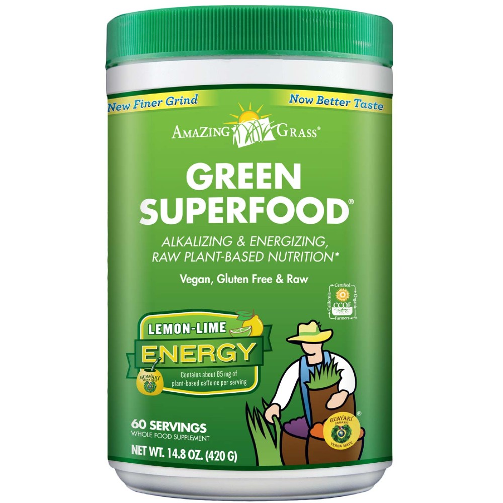 Green SuperFood Lemon Lime Energy - Amazing Grass