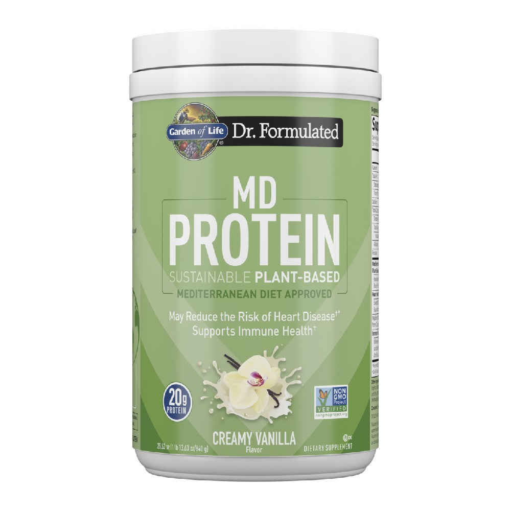 MD Protein, Sustainable Plant-Based, Creamy Vanilla - Garden of Life