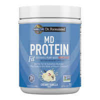 Thumbnail for Dr. Formulated MD Protein Fit Sustainable Plant-Based Weight Loss† Creamy Vanilla - Garden of Life