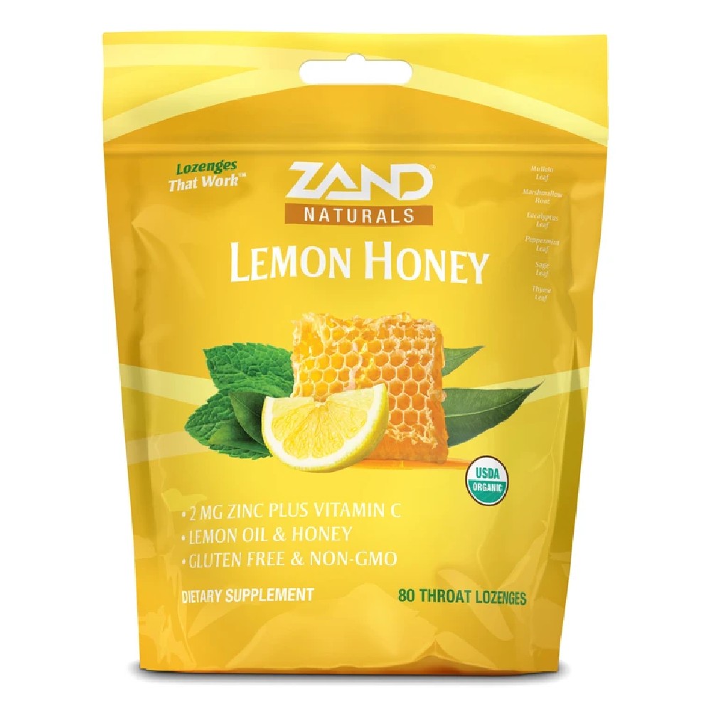 Herbalozenge Lemon Honey, Organic