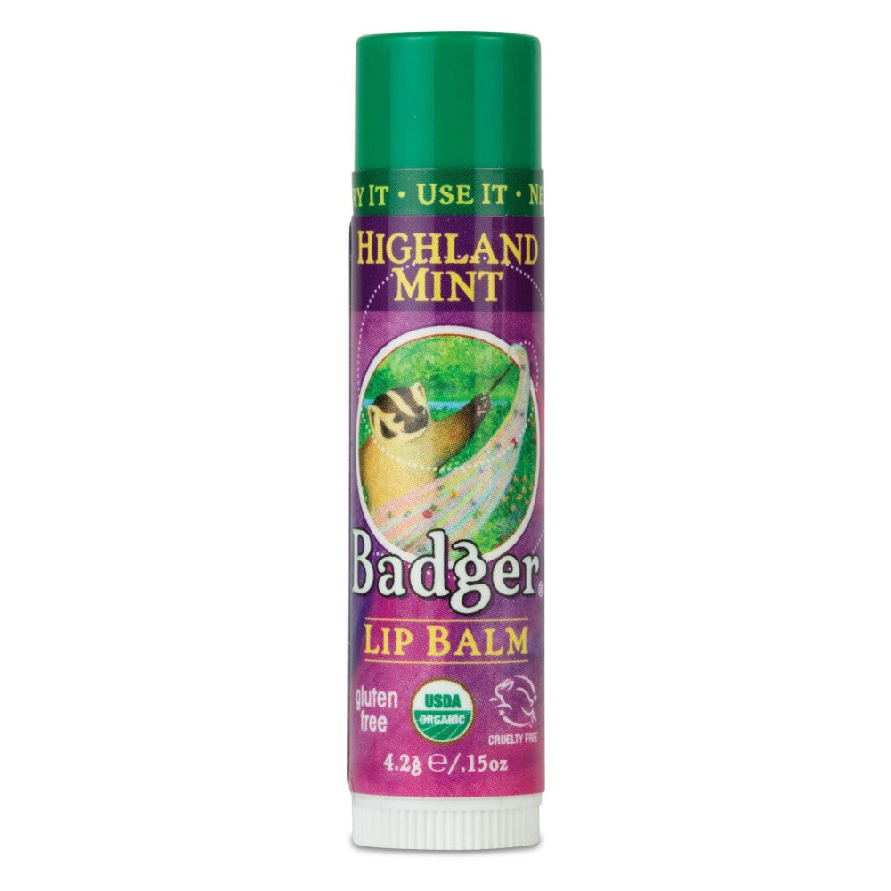 Classic Lip Balm - Highland Mint - Badger