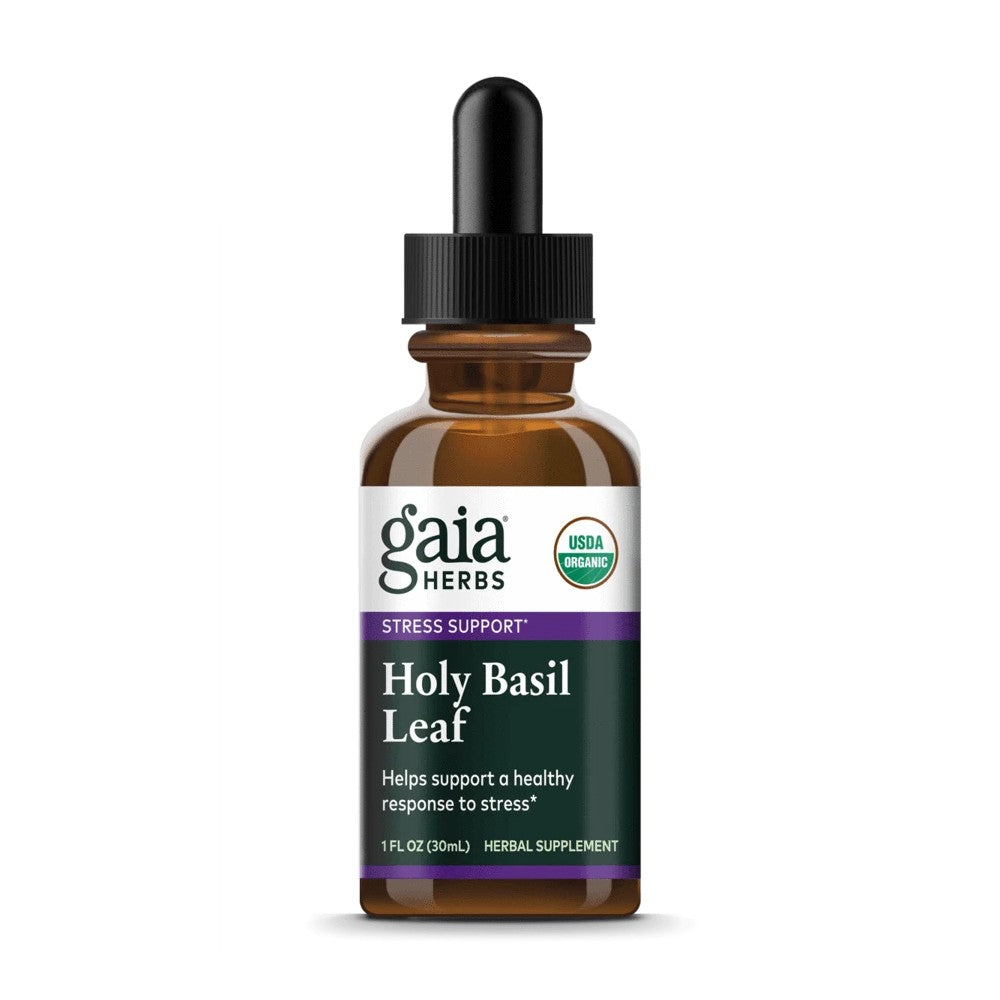 Holy Basil Leaf, Certified Organic - Gaia Herbs