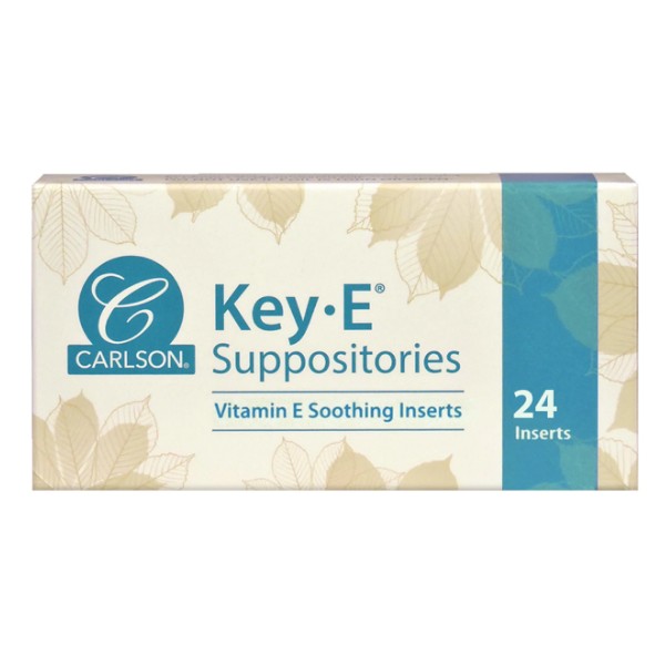 Key-E Suppositories - Carlson