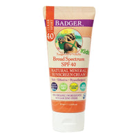 Thumbnail for Kids Sport Sunscreen Cream - SPF 40 - Badger