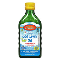 Thumbnail for Kid's Cod Liver Oil Liquid - Carlson
