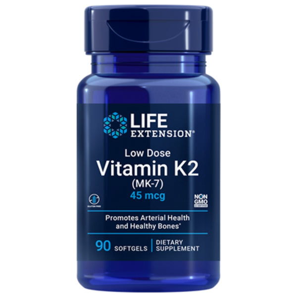Low Dose Vitamin K2, 90 - Life Extension | Village Green Apothecary