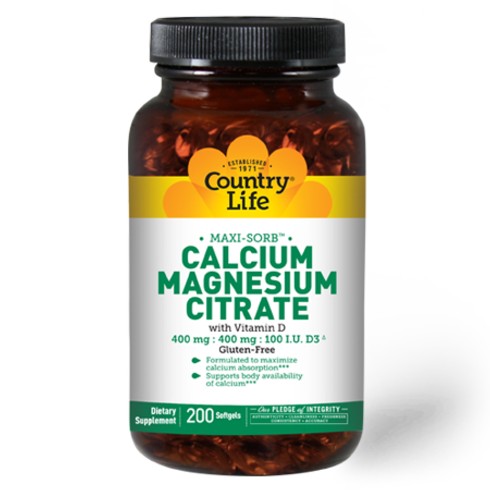 Magnesium Citrate 250mg - Country Life