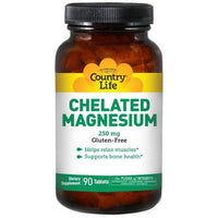 Thumbnail for Chelated Magnesium 250 mg - Country Life