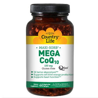 Thumbnail for Maxi-Sorb Coenzyme Mega CoQ10 - Country Life