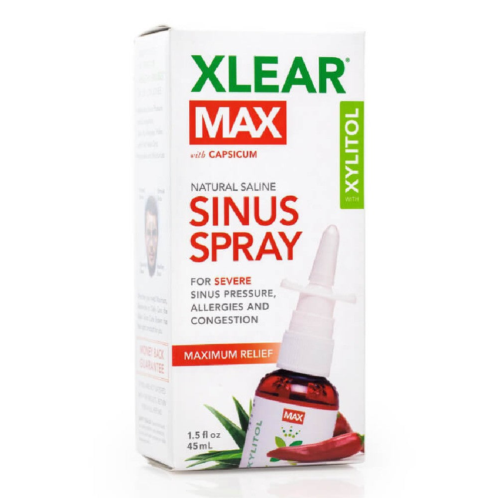 MAX Saline Nasal Spray with Capsicum