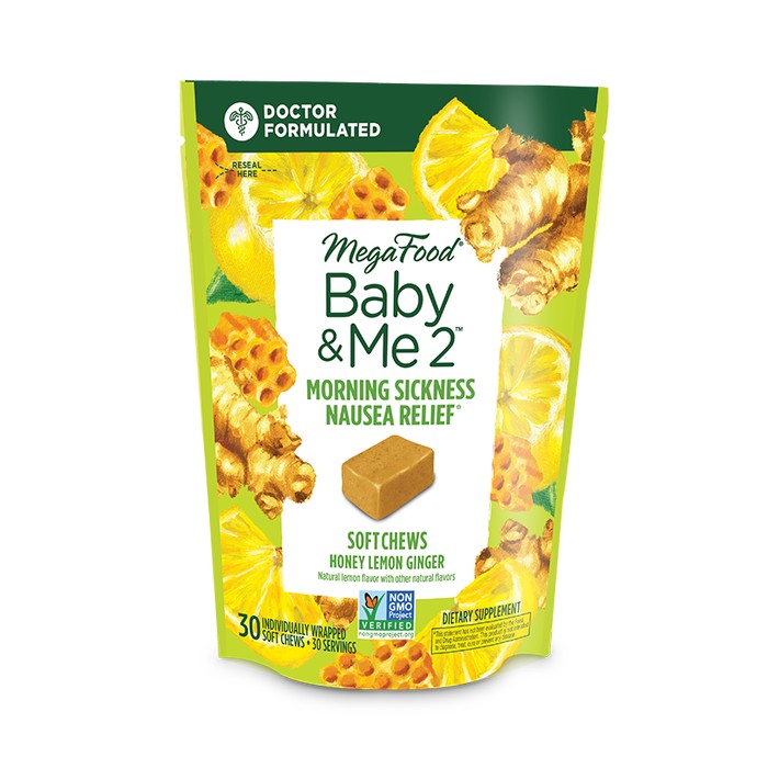 Baby & Me 2 Morning Sickness Nausea Relief Soft Chews - My Village Green