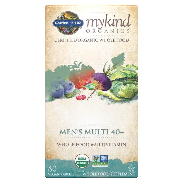 mykind Organics Men's 40+ Multi - Garden of Life