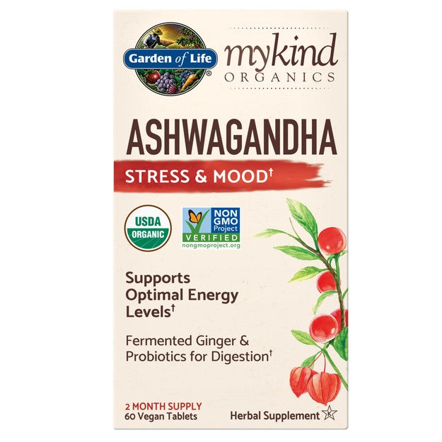 mykind Organics Ashwagandha - Garden of Life