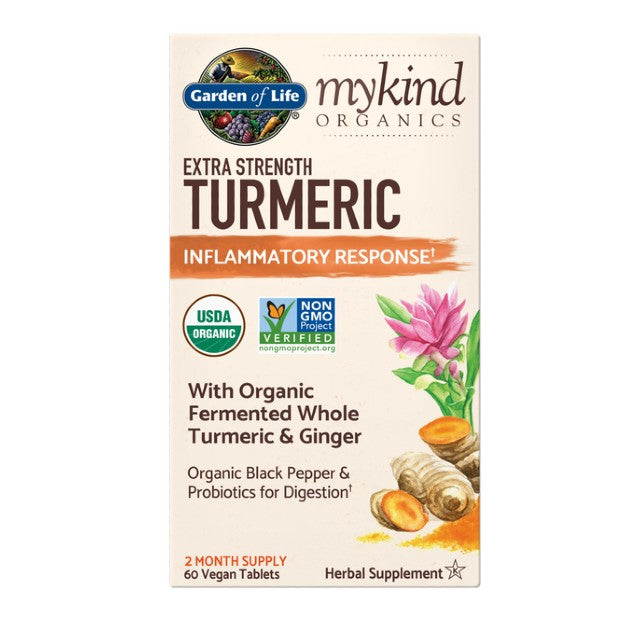 mykind Organics Turmeric Extra Strength - Garden of Life