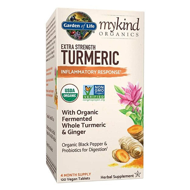 mykind Organics Turmeric Extra Strength - Garden of Life