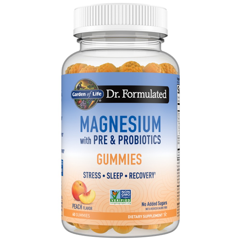 Magnesium Gummies Peach - Garden of Life