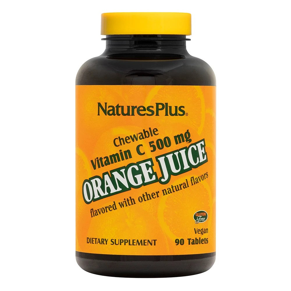Orange Juice Vitamin C 500 mg Chewables - My Village Green