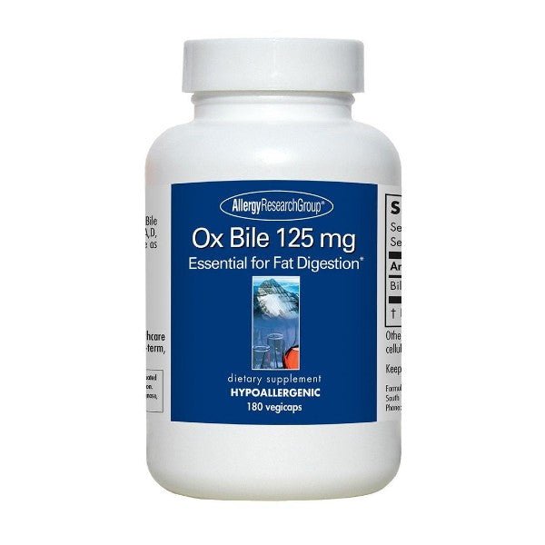 Ox Bile 125 mg - Allergy Research Group