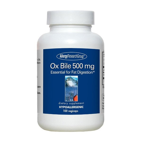 Ox Bile 500 mg - Allergy Research Group