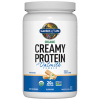 Thumbnail for Organic Creamy Protein with Oatmilk – Vanilla Cookie - Garden of Life