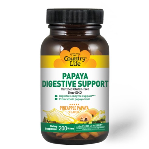 Papaya Digestive Support - Country Life